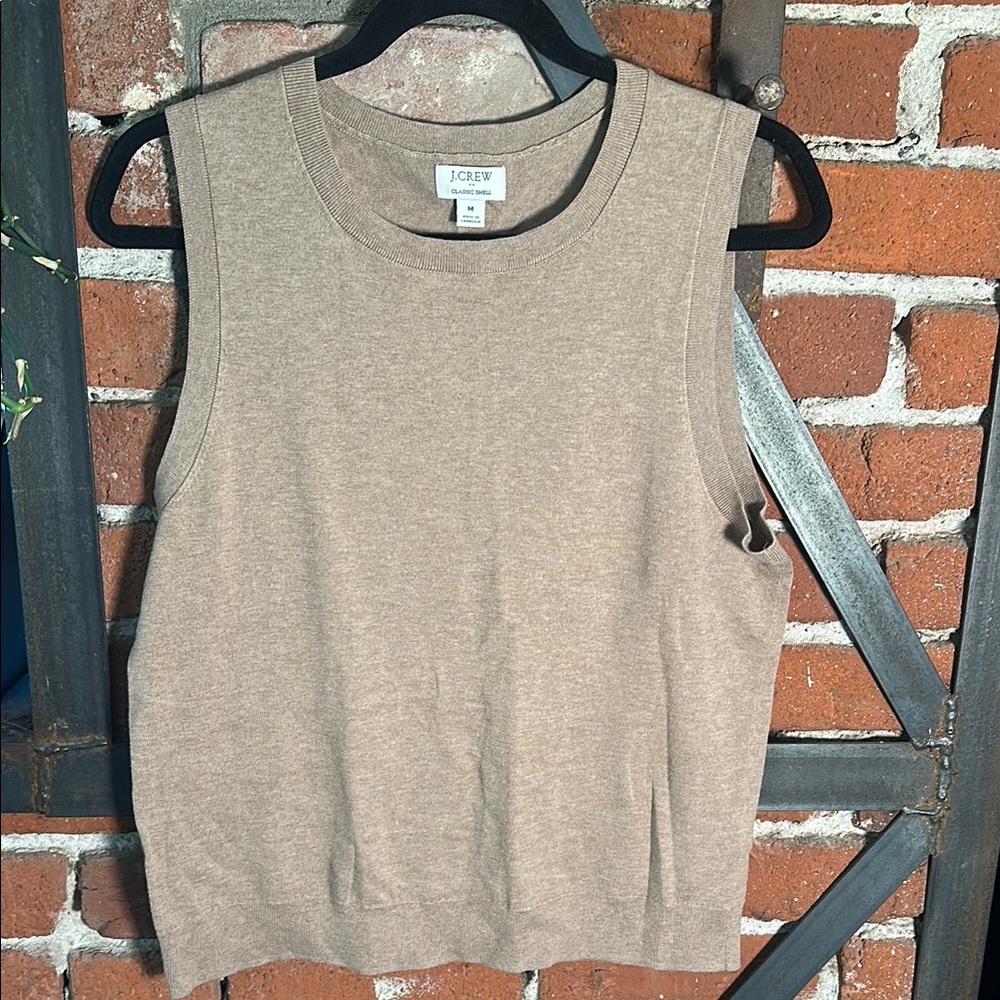 J. Crew Light Tan Tank Top
